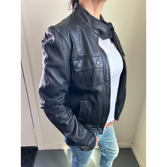 Members Only Leather Jacket - Picture 2 of 7